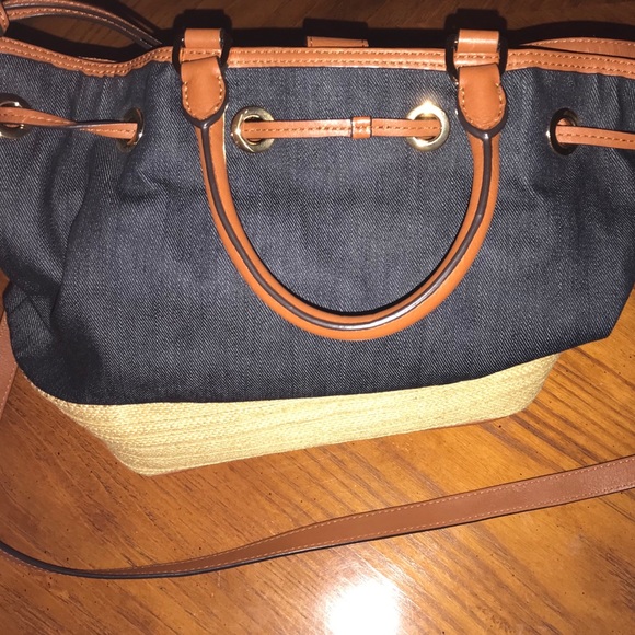 MICHAEL Michael Kors Denim Marina Espadrille Tote - Picture 3 of 5
